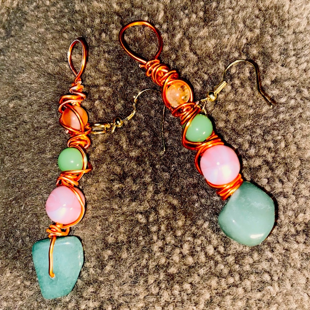 Stone Earrings